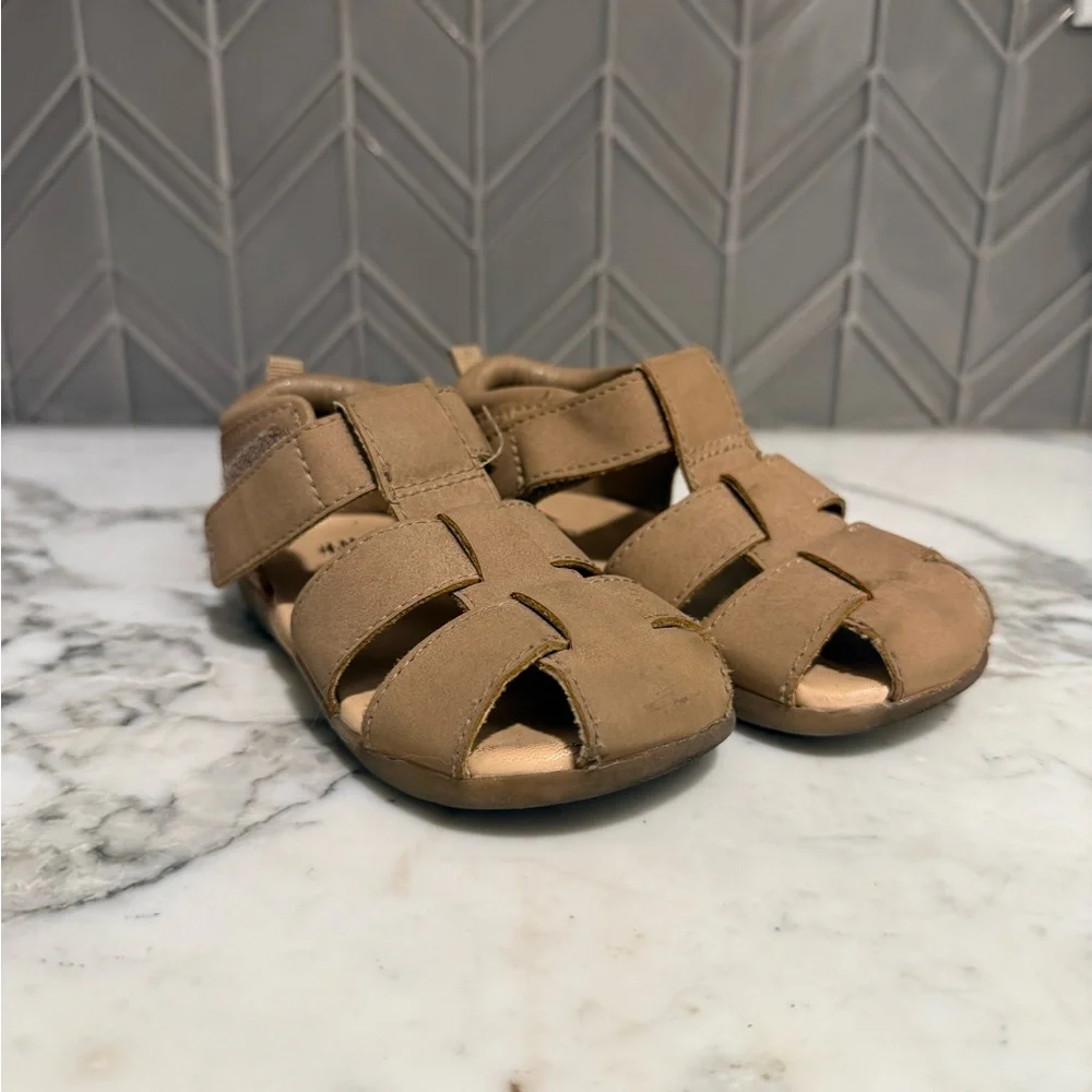 $12 ADD ON H&M boys sandals Fisherman Toddler 7c Zara native salt water crocs‎